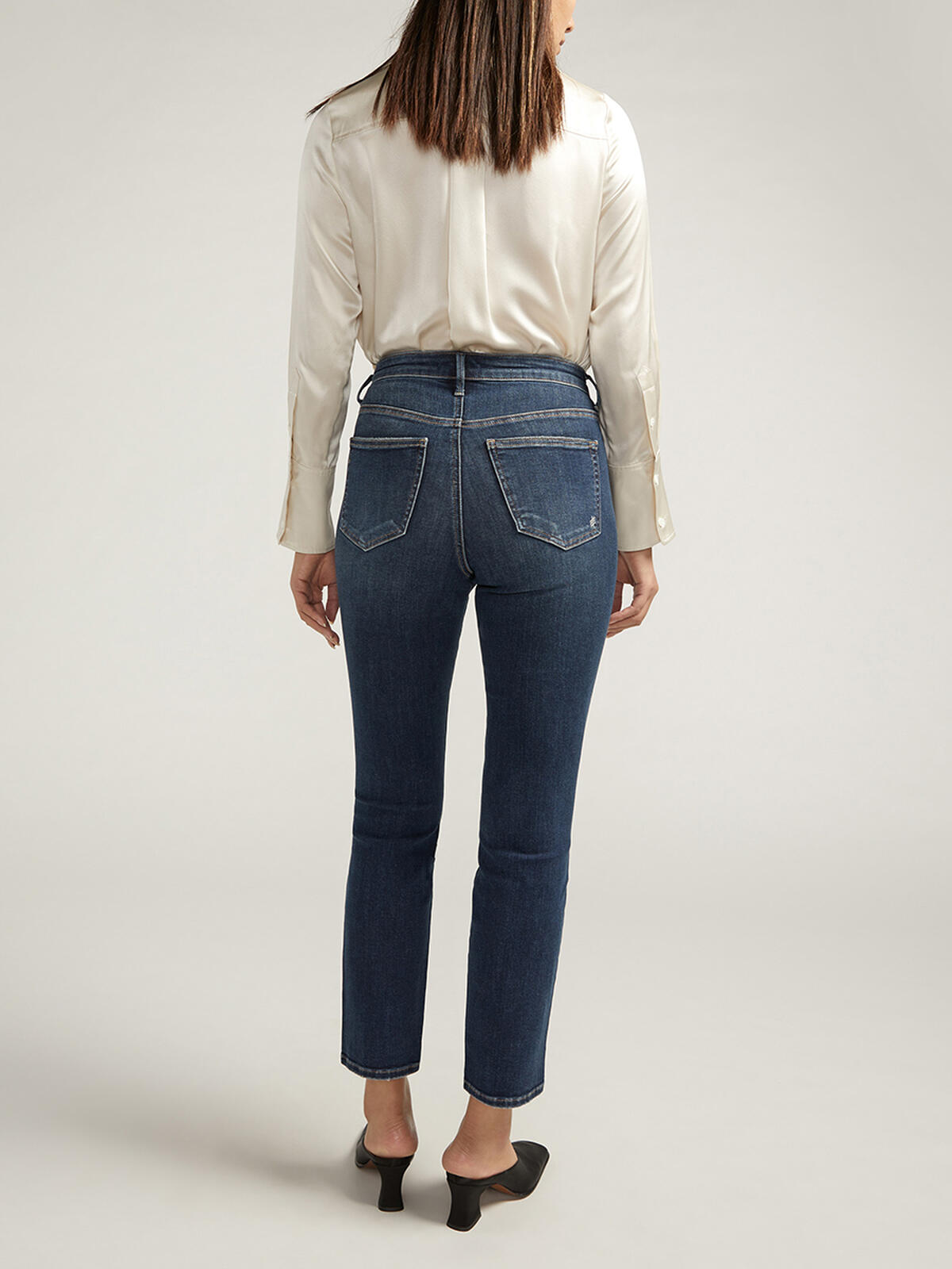 Isbister High Rise Straight Leg Jeans image number 1