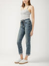Beau High Rise Slim Leg jeans image number 2
