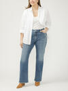 Suki Mid Rise Slim Bootcut Jeans Plus Size image number 0