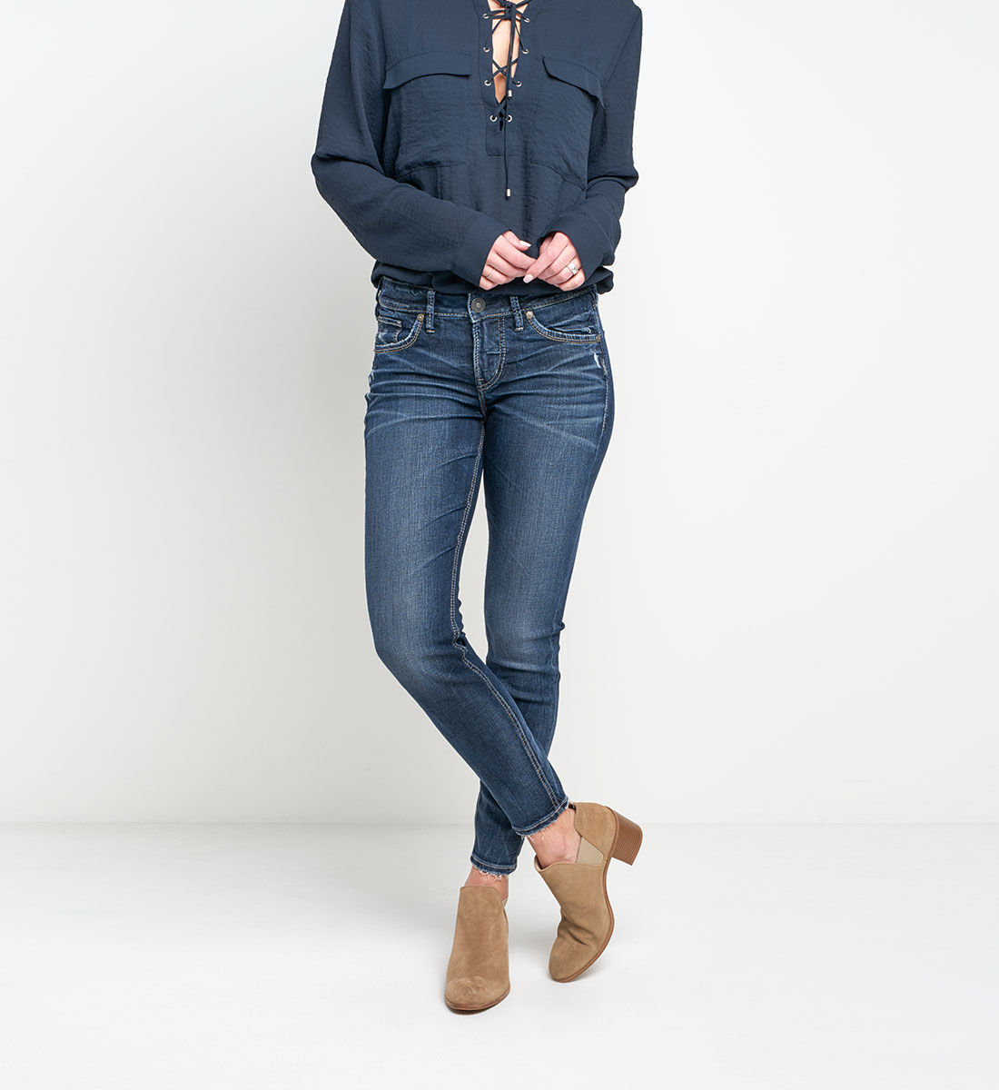 Silver jeans hotsell avery ankle skinny