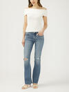 Suki Mid Rise Slim Bootcut Jeans image number 0
