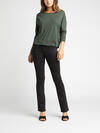 Suki Mid Rise Slim Bootcut Jeans image number 3