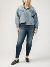 Elyse Mid Rise Skinny Leg Jeans Plus Size image number 0