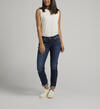 Boyfriend Mid Rise Slim Leg Jeans, Indigo, hi-res image number 0