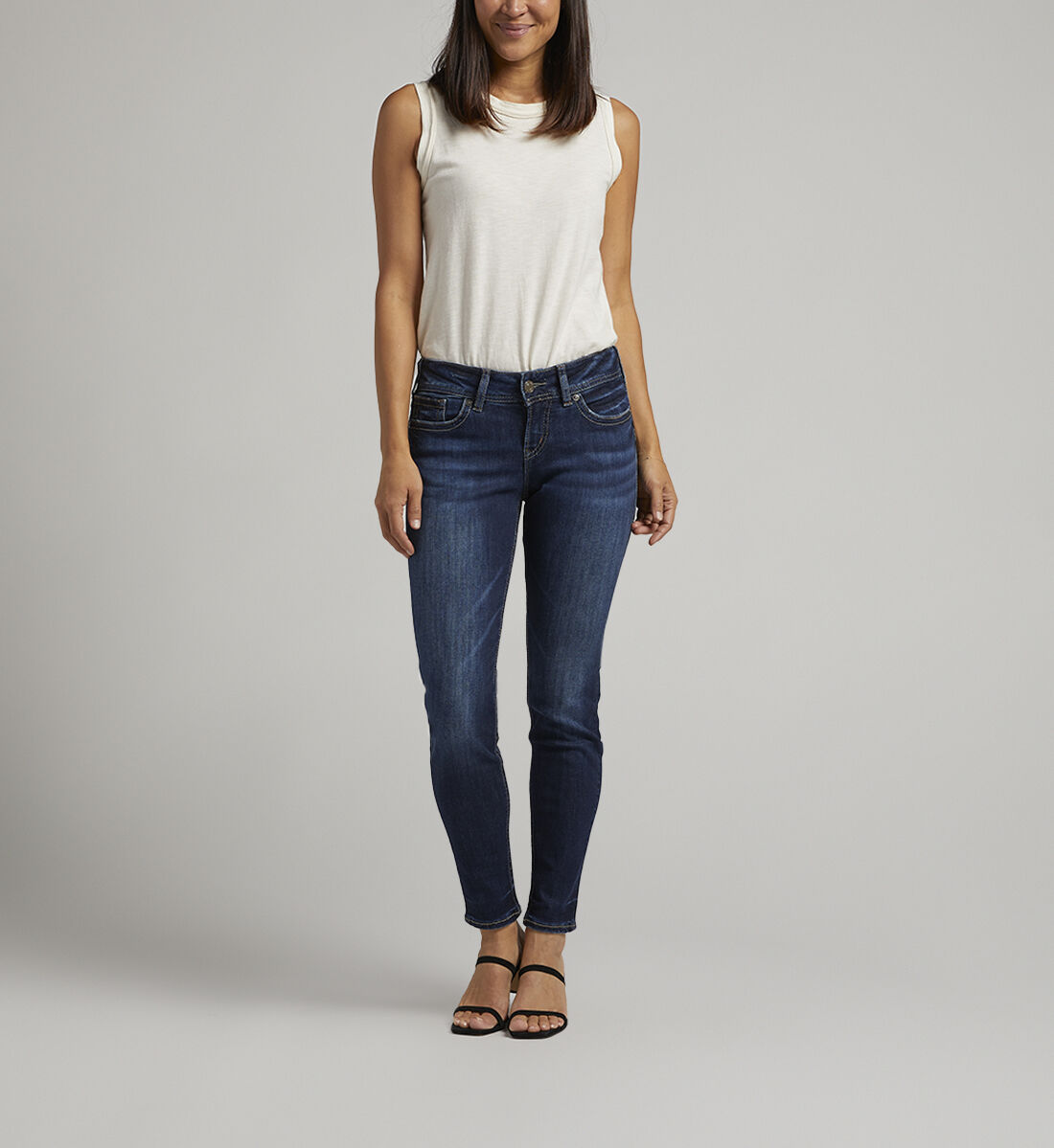 Buy Suki Mid Rise Skinny Jeans for CAD 74.00 Silver Jeans CA New