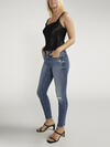 Suki Mid Rise Skinny Jeans image number 2