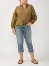 Suki Mid Rise Luxe Stretch Capri Plus Size image number 0