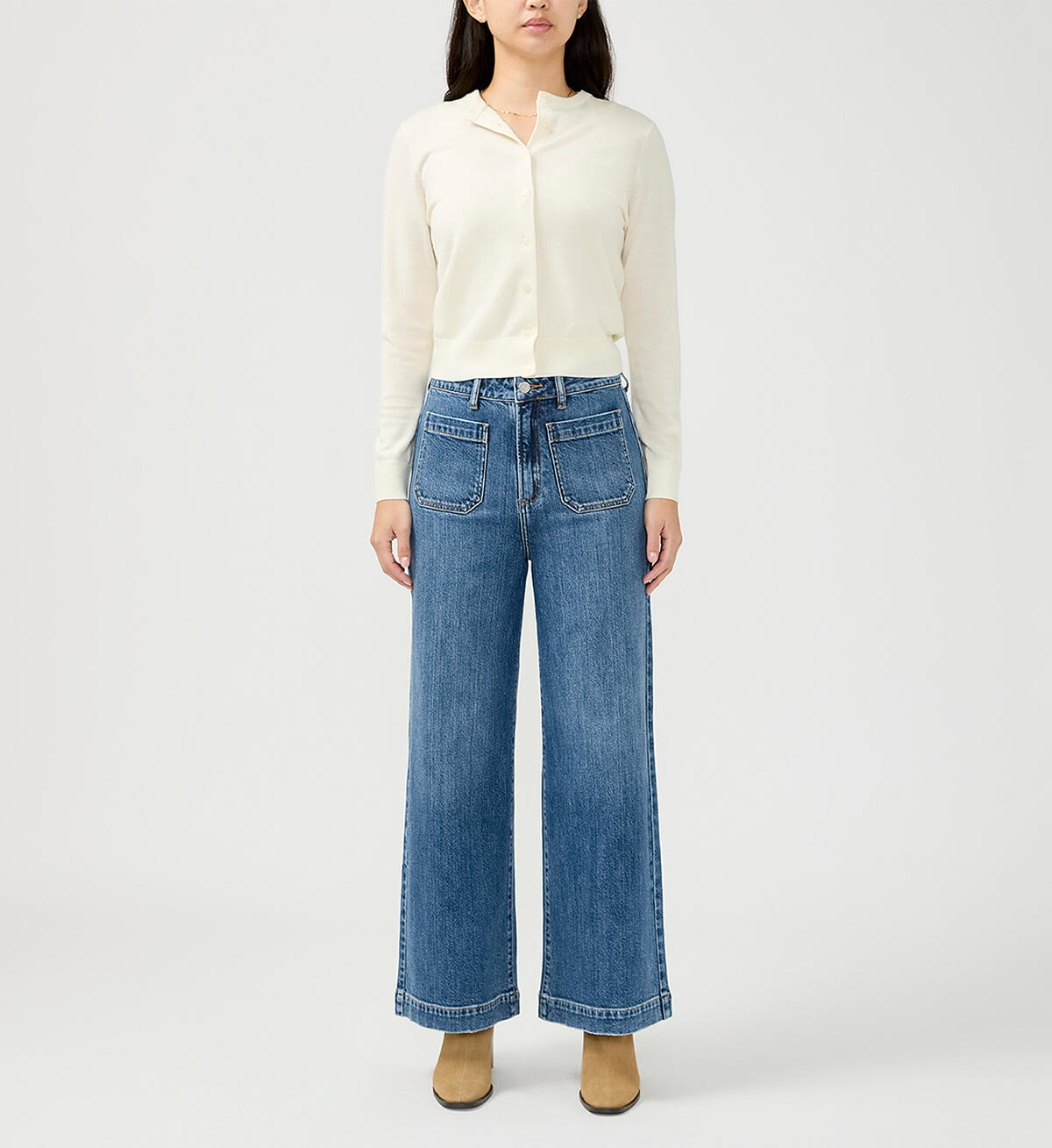 70s High Rise Wide Leg Jeans, , hi-res image number 0