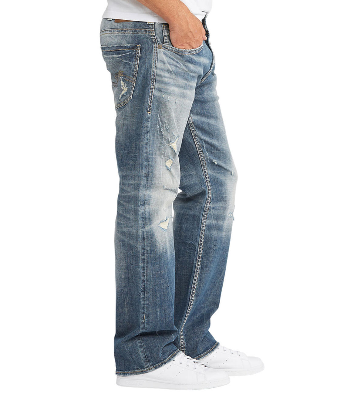 Gordie Straight Medium Wash, , hi-res image number 2