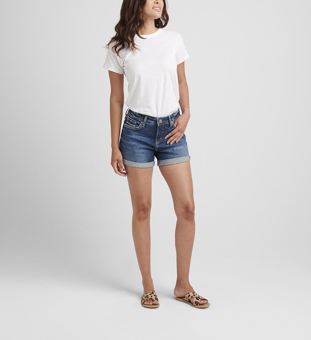 Elyse Mid Rise Short, , hi-res image number 0