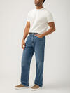Big Guy Baggy Straight Leg Jeans image number 2