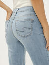 Suki Mid Rise Trouser Leg Jeans image number 3