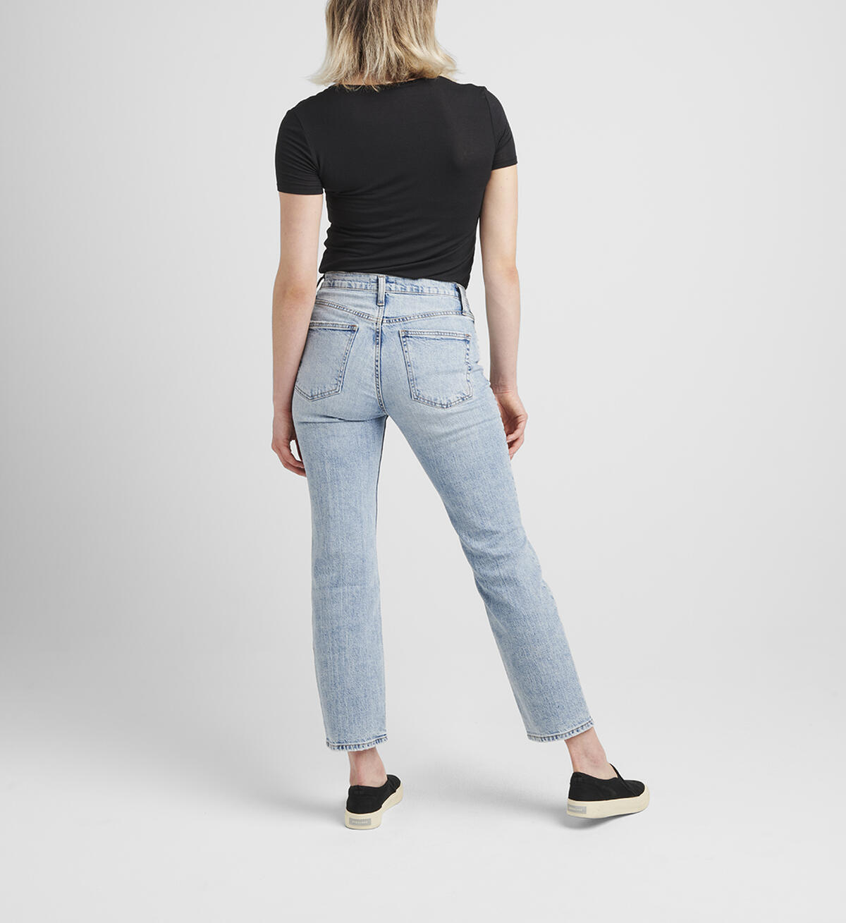 Frisco High Rise Straight Leg Jeans, , hi-res image number 1