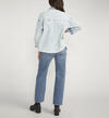Denim Shacket, Indigo, hi-res image number 1