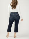 Elyse Mid Rise Luxe Stretch Capri Plus Size image number 1