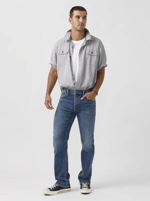 Zac Relaxed Fit Straight Leg Jeans