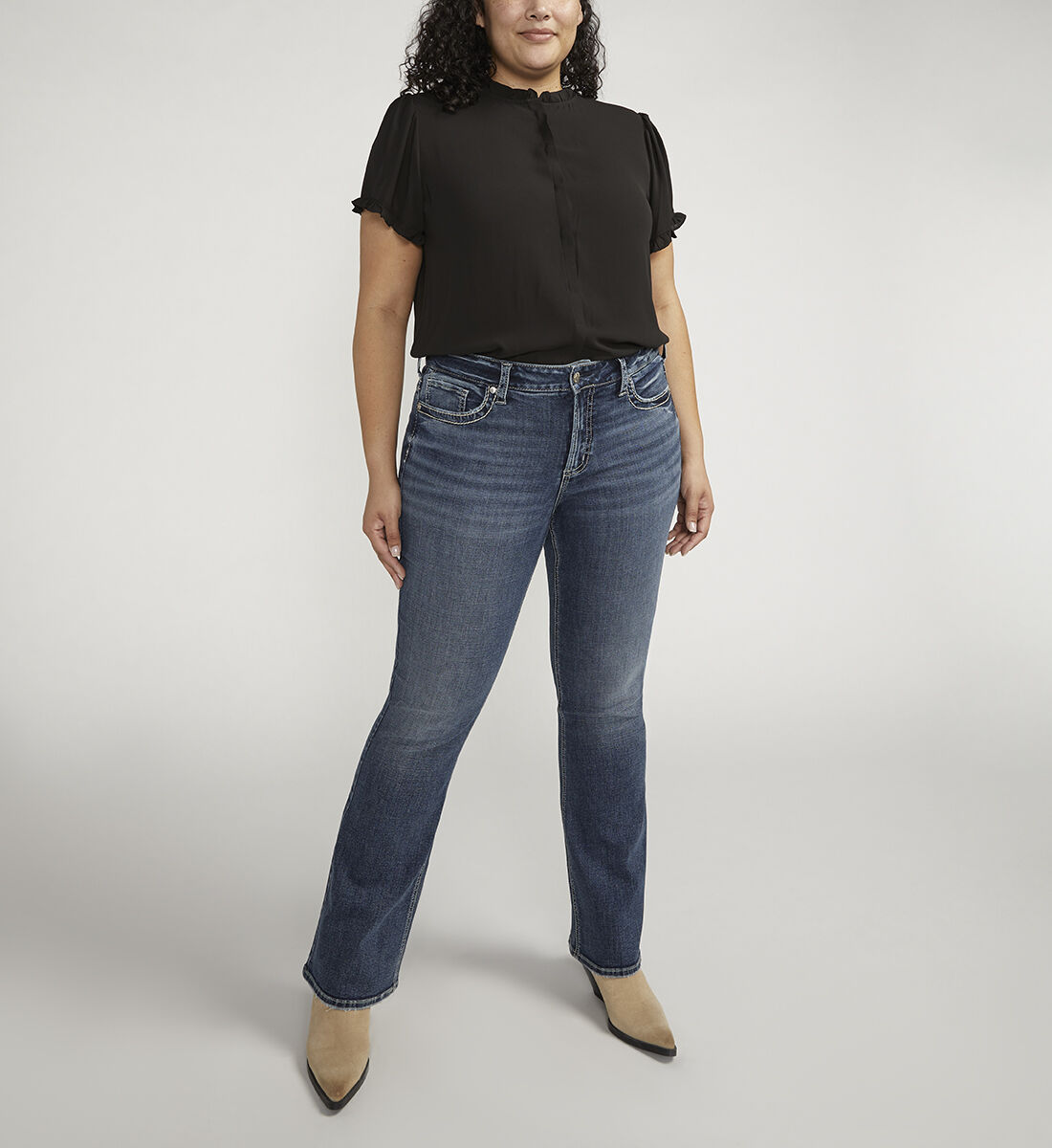 Plus size clearance silver jeans canada