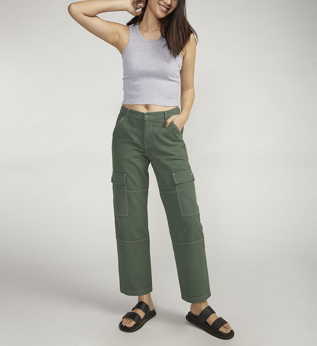 Slim leg deals cargo pants