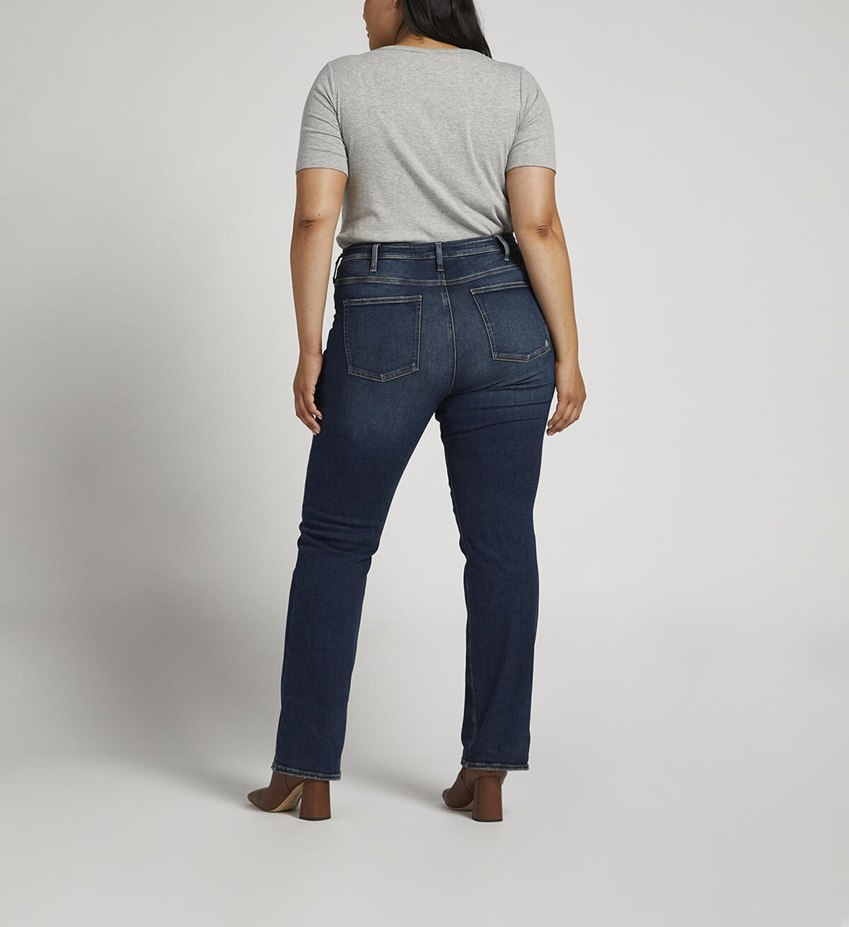 Infinite Fit High Rise Bootcut Jeans Plus Size, , hi-res image number 1