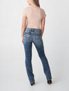 Elyse Mid Rise Slim Bootcut Jeans image number 1