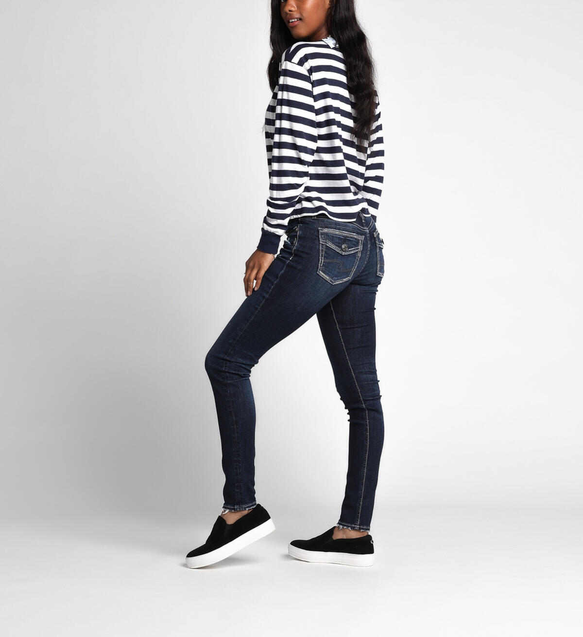 Suki Skinny Mid Dark Wash, , hi-res image number 2