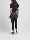Elyse Mid Rise Skinny Crop Jeans image number 1