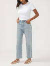 90s Relaxed Mid Rise Straight Leg Jeans image number 2