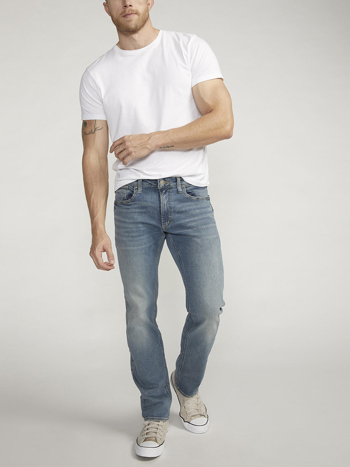 Allan Slim Fit Straight Leg Jeans image number 0