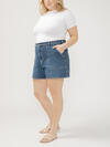 High Rise Utility Shorts Plus Size image number 2