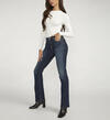 Elyse Mid Rise Slim Bootcut Jeans, Indigo, hi-res image number 4