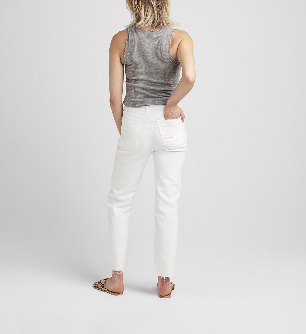 Highly Desirable High Rise Straight Leg Pants, , hi-res image number 1