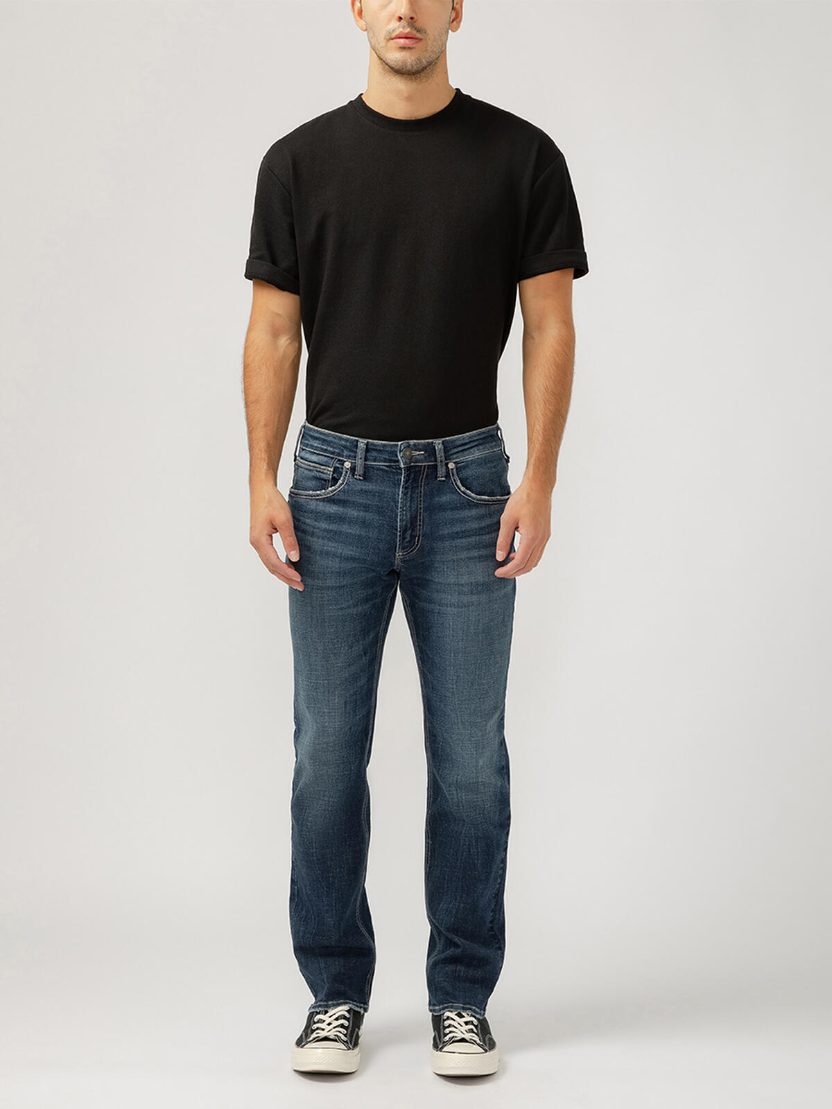 Allan Slim Fit Straight Leg Jeans image number 0
