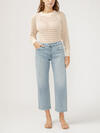 Mid Rise Relaxed Straight Leg Jeans image number 0