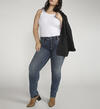 Suki Mid Rise Straight Leg Jeans Plus Size, Indigo, hi-res image number 4