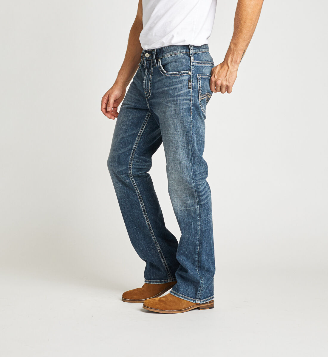 Straight fit bootcut hotsell jeans