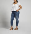Girlfriend Mid Rise Slim Leg Jeans Plus Size, , hi-res image number 2