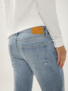 Machray Classic Fit Slim Straight Knit Flex Jeans image number 3