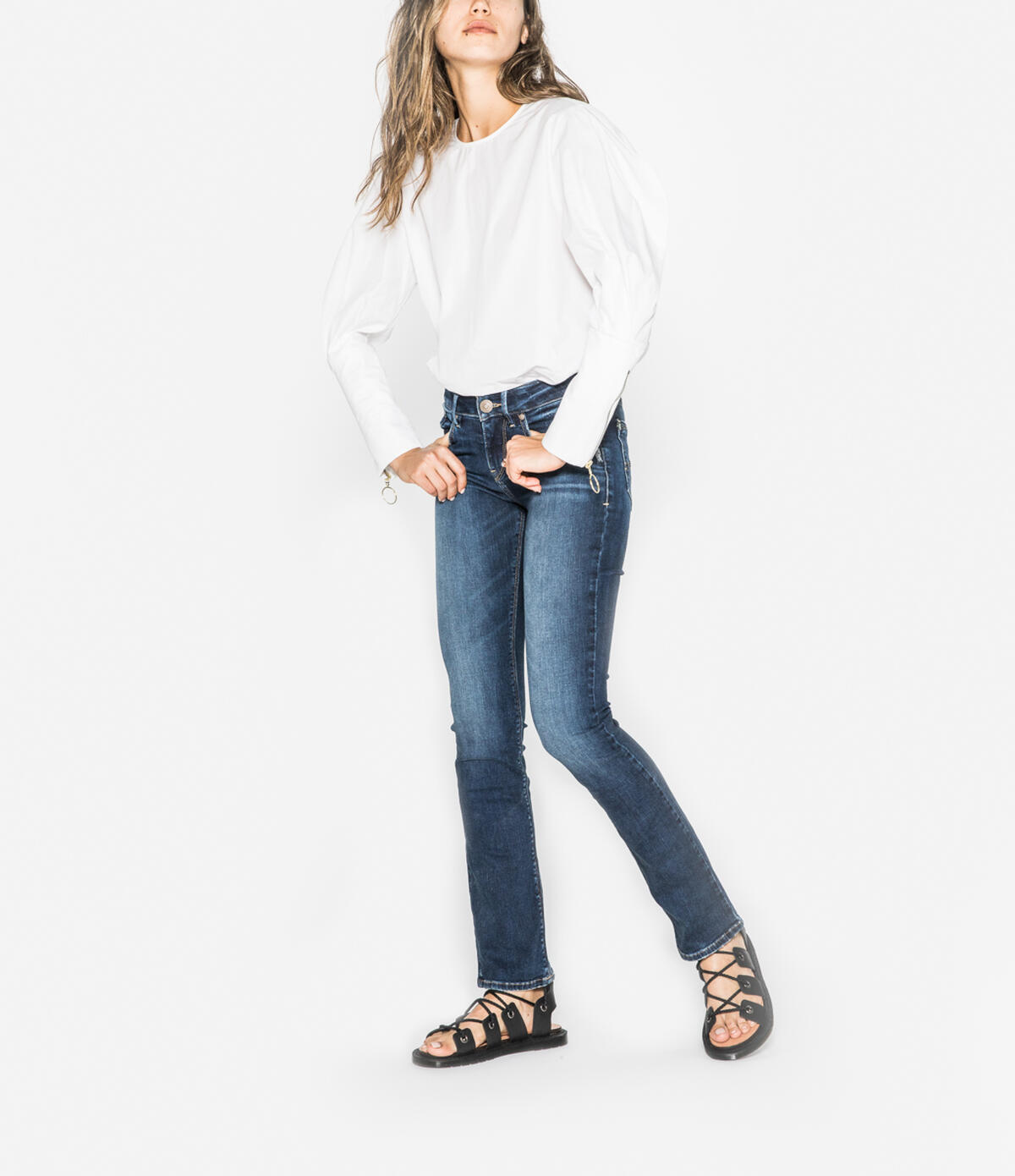 Avery Slim Boot Dark Wash, , hi-res image number 0