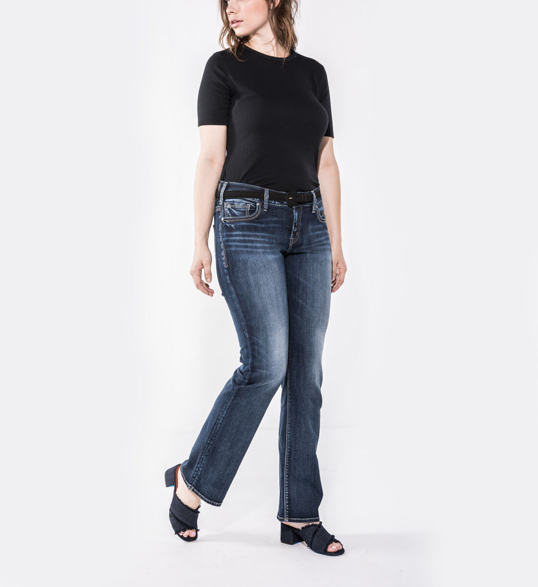Just my size women's plus best sale jeans