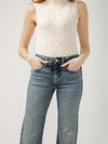 Suki Mid Rise Trouser Leg Jeans image number 3
