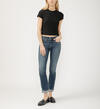 Suki Mid Rise Straight Leg Luxe Stretch Jeans image number 0