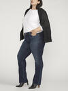 Elyse Mid Rise Slim Bootcut Jeans Plus Size image number 2