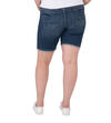 Suki Mid Rise Bermuda Short Plus Size - Eco-Friendly Fabric, Indigo, hi-res image number 1