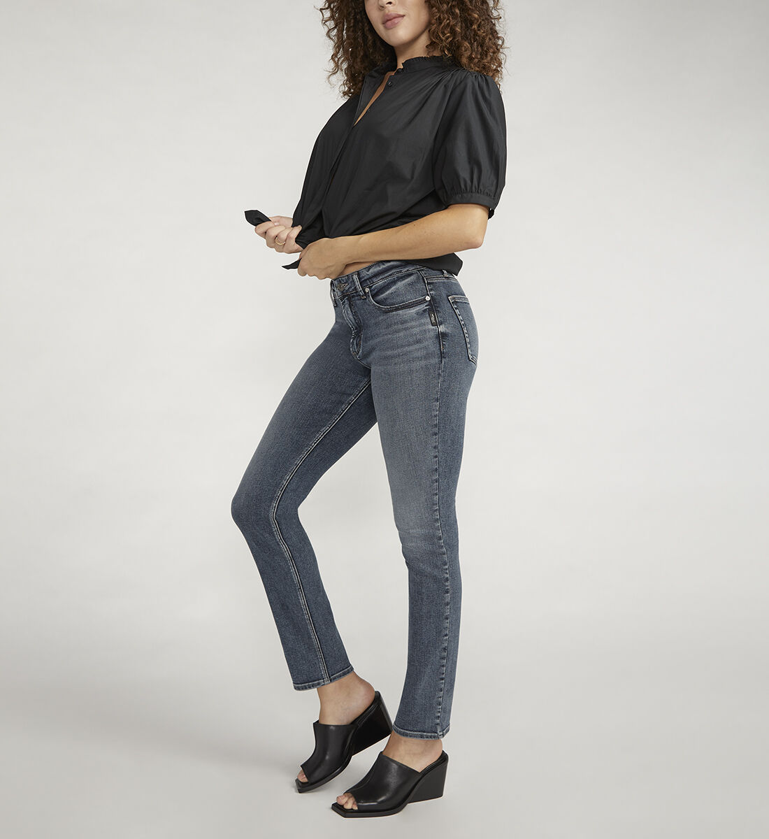 Wide leg skinny sales jeans