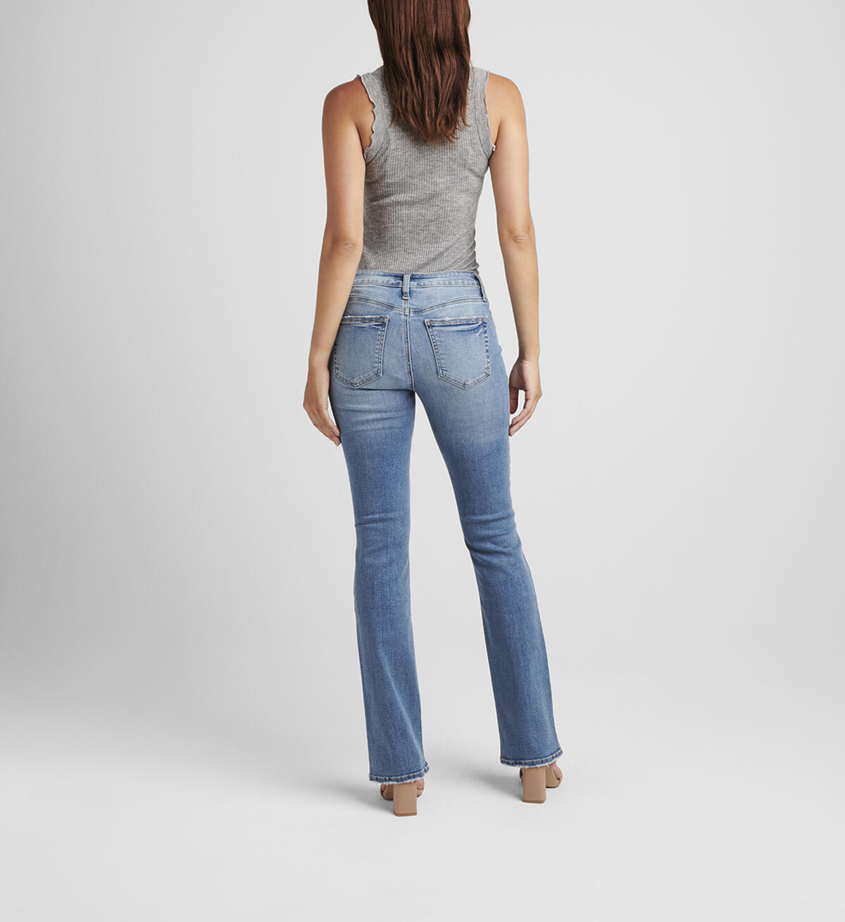 Suki Mid Rise Slim Bootcut Jeans, , hi-res image number 1