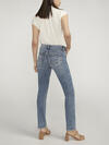 Elyse Mid Rise Straight Leg Jeans image number 1