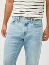 Eddie Classic Athletic Fit Tapered Leg Jeans image number 2