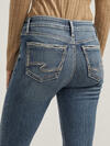Suki Mid Rise Straight Leg Luxe Stretch Jeans image number 3