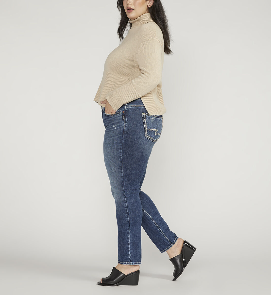 Plus size silver jeans canada discount