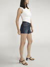 Suki Mid Rise Luxe Stretch Shorts image number 2